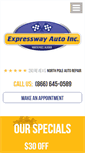 Mobile Screenshot of expresswayautomotive.com